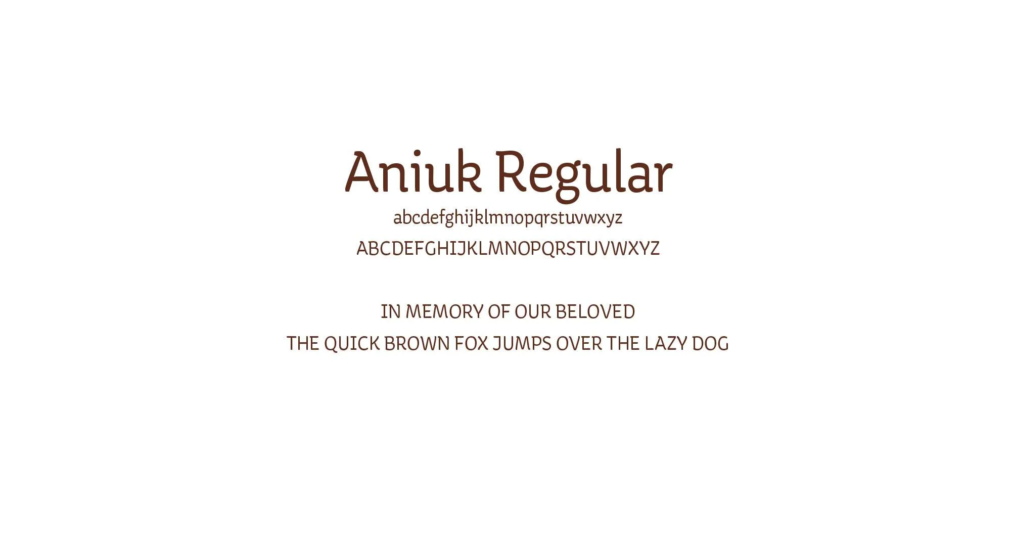 Font Sample