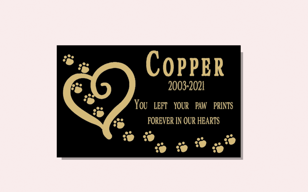 Copper Paws & Love Pet Memorial